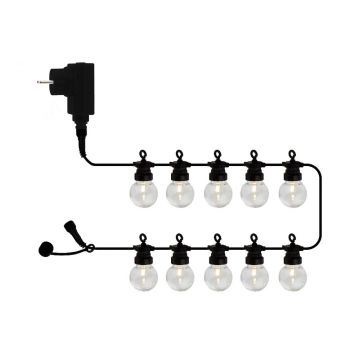 GhirlandÄluminoasÄnumÄu0083r becuri 10 buc. lungime 300 cm Lucas Clear âu0080Sirius