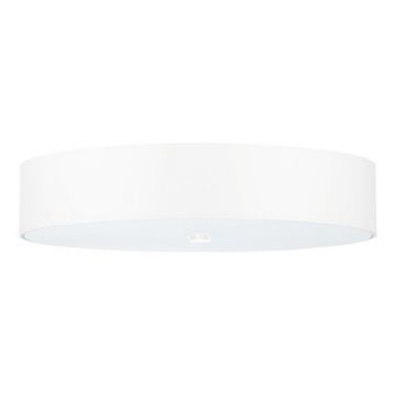 Plafonieră albă cu abajur din sticlă ø 60 cm Herra - Nice Lamps