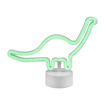 Veioză albă LED (înălțime 20 cm) Bronto – Trio