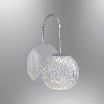 Aplica de perete, L'essentiel Maison, 414LRC1389, Crom