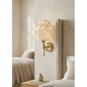 Aplica de perete, L'essentiel Maison, 627GNT1029, Alb / Aur antic