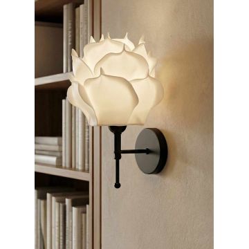 Aplica de perete, L'essentiel Maison, 627GNT1031, Alb/Negru