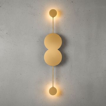 Aplica de perete, Opviq, 119FRS1180, Auriu