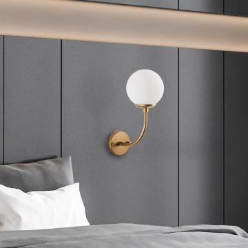 Aplica de perete, Opviq, 521SHN3712, Auriu