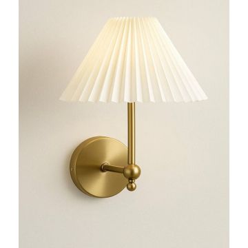 Aplica de perete, Opviq, 751ARL1146, Metal, Aur / Crem