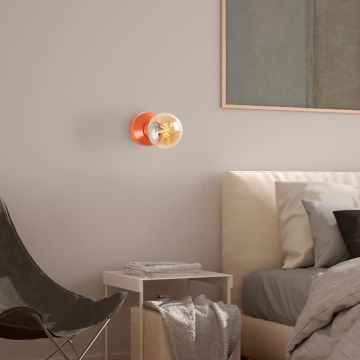 Aplica de perete, Opviq, 892OPV3525, Portocaliu