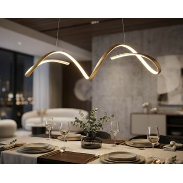 Candelabru, Mauro Ferretti, Uter, banda LED integrata, 65W, 3000K / 4000K / 6000K, 80x20x120 cm, aluminiu/fier, negru/alb
