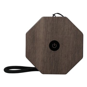 Decorațiune luminoasă albă/gri portabilă cu USB ø 8 cm Twist – Gingko