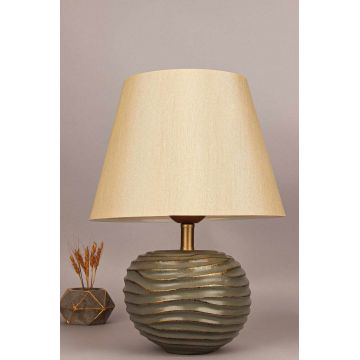 Lampa de masa, L'essentiel Maison, 687HMY2549, Gri închis