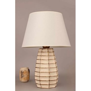 Lampa de masa, L'essentiel Maison, 687HMY2554, Crem