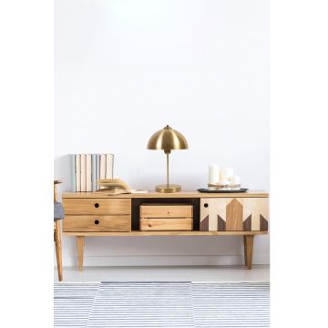 Lampa de masa, L'essentiel Maison, 941RTN1436, Auriu