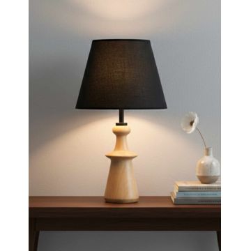 Lampa de masa, Opviq, 377KLT1120, Negru