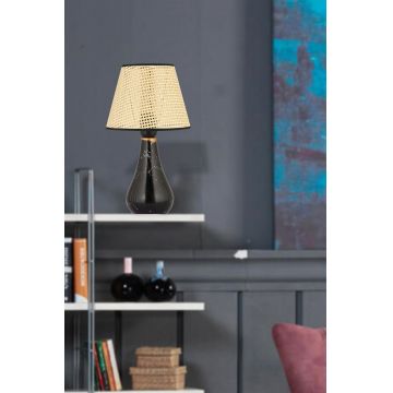 Lampa de masa, Opviq, 433NUV1517, Crem