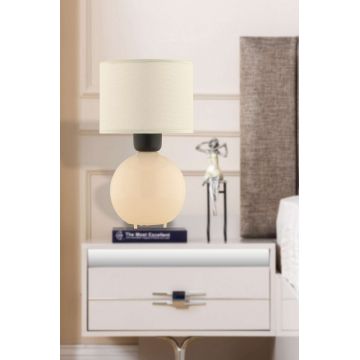 Lampa de masa, Opviq, 433NUV1521, Crem