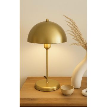 Lampa de masa, Opviq, 751ARL1122, Metal, Auriu