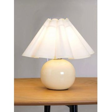 Lampa de masa, Opviq, 751ARL1131, Metal, Crem