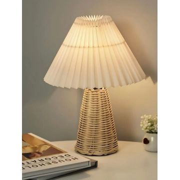 Lampa de masa, Opviq, 751ARL1137, CORP DIN BAMBUS, Crem / Bej