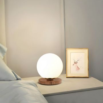 Lampa de masa, Opviq, 780SGN4688, Alb