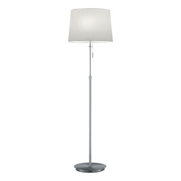 Lampadar argintiu cu abajur textil (Ã®nÄlÈime 180 cm) Lyon âTrio