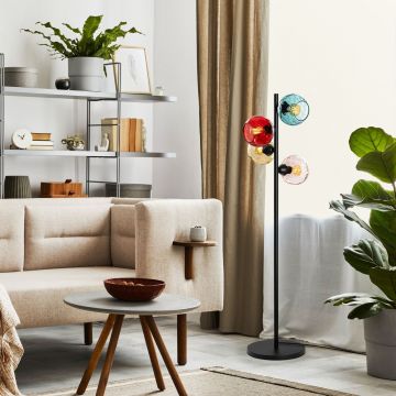 Lampadar, L'essentiel Maison, 521SHN3645, Multicolor / Negru