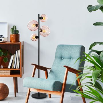 Lampadar, L'essentiel Maison, 521SHN3654, Roz/Negru