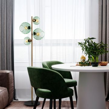 Lampadar, L'essentiel Maison, 521SHN3662, Mentă / Aur