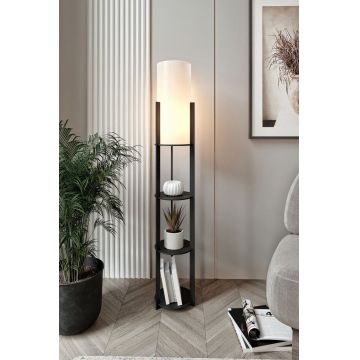 Lampadar, L'essentiel Maison, 666PTR1146, Negru