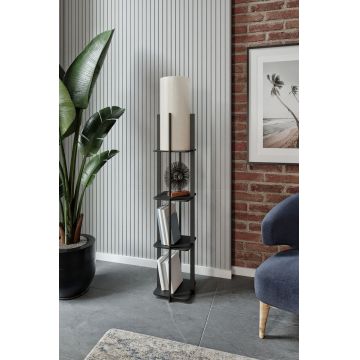 Lampadar, L'essentiel Maison, 666PTR1161, Negru