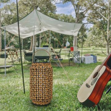 Lampadar, L'essentiel Maison, 701CHD1576, Stejar / Negru