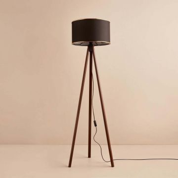 Lampadar, L'essentiel Maison, 780SGN3506, Negru/Maro