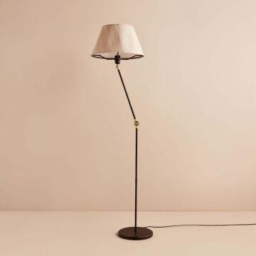Lampadar, L'essentiel Maison, 780SGN3527, Crem/Negru