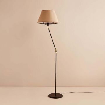 Lampadar, L'essentiel Maison, 780SGN3528, Crem/Negru