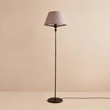 Lampadar, L'essentiel Maison, 780SGN3532, Gri/Negru
