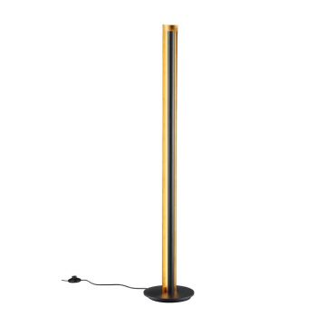 Lampadar negru LED cu intensitate reglabilă (înălțime 142,5 cm) Texel – Trio