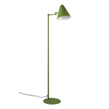 Lampadar verde cu structură flexibilă (înălțime 126,5 cm) Cosima – Trio