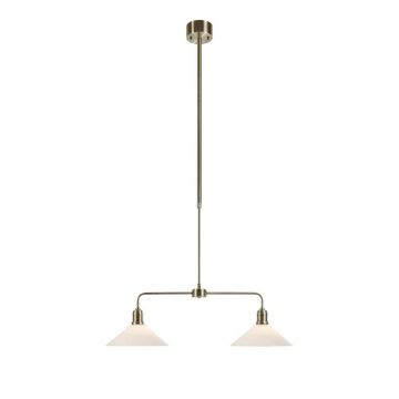 LustrÄalbÄu0083/alÄu0083mie din metal cu abajur din sticlÄVela âu0080MarkslÃ¶jd