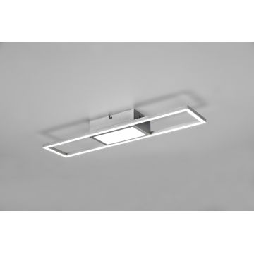 Plafoniera Rigido, RL, 60x13x6 cm, 22W, 1x SMD, metal, nichel mat