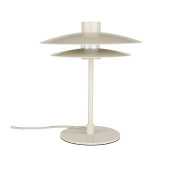 Veioză bej din metal (înălțime 32 cm) Wubbo – White Label