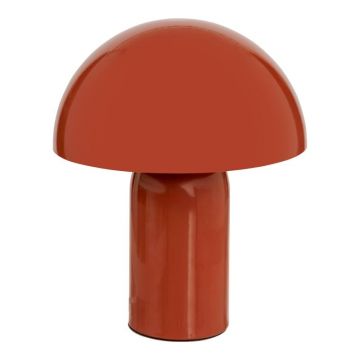 Veioza metal Mushi Teracota 20x20x24.5 cm