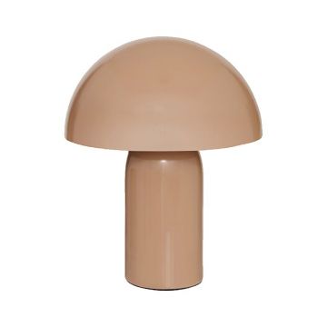 Veioza Mushi Bej 20x20x24.5 cm