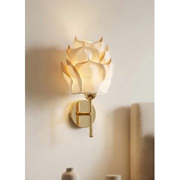 Aplica de perete, L'essentiel Maison, 627GNT1032, Aur / Aur strălucitor