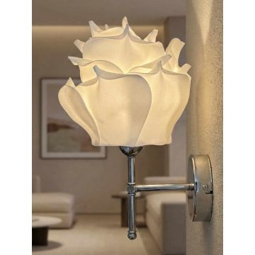 Aplica de perete, L'essentiel Maison, 627GNT1034, Alb / Argintiu