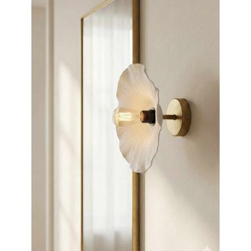 Aplica de perete, L'essentiel Maison, 627GNT1037, Alb / Aur antic