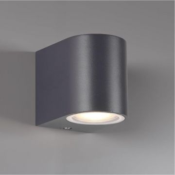 APLICA EXTERIOR NEGRU IP44 MAX 5W GU10 90x80x70mm - Default Title