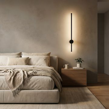 Aplica led liniara neagra 11W/550LM/4000K - 600mm - Default Title