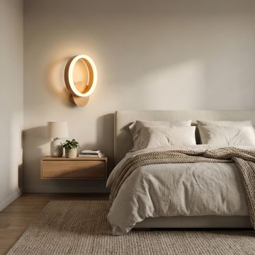 Aplica led perete THEMIS aurie 18W/1100LM 200mm - Default Title