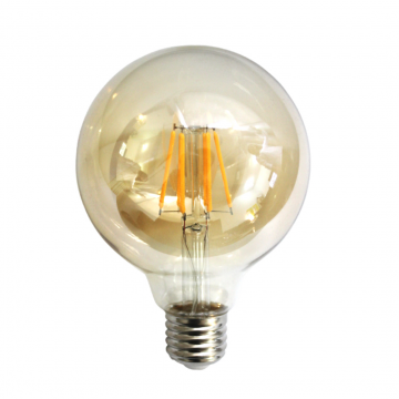 Bec LED Filament Amber E27/4W/480LM/2500K G95 - Default Title