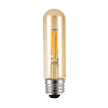 Bec LED Filament Amber E27/4W/480LM/2500K T30x126 - Default Title