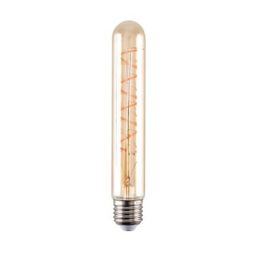 Bec LED Filament Amber E27/4W/480LM/2500K T30x185 - Default Title