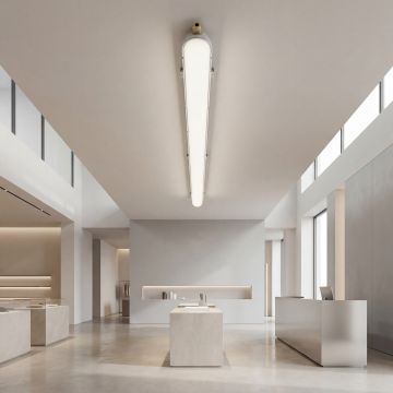 Corp LED 48W=96W, 6500K, IP65, lumina rece, 1500mm - Default Title